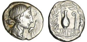 Caecilia - Denier (81 av. J.-C.)