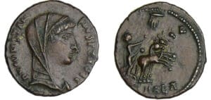 Constantin 1er - Nummus (Alexandrie)