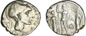 Blasio - Denier (112-111 av. J.-C.)