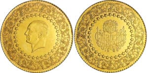 Turquie - Président Kemal Ataurk - 250 kurush 1966