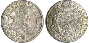 Autriche - Léopold 1er (1657-1705) - 15 kreuzer 1664 (Vienne)