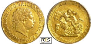 Grande-Bretagne - George III (1760-1820) - Souverain 1820