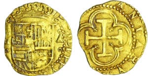 Espagne - Felipe II (1556-1598) - Escudo (1556-80) Valladolid
