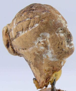 Grèce - Tête en terre cuite - 4ème siècle av. J.-C.