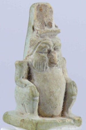 Egypte - Amulette représentant le dieu Bès - 633-332 av. J.-C. - (26-30ème dynastie)