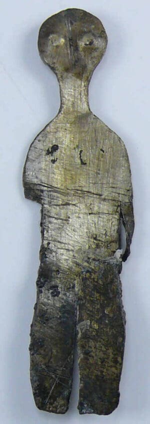 Proche-Orient - Ourartou (Arménie) - Elément de décoration en argent - 9ème-7ème siècle av. J.-C.