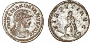 Maximien Hercule - Aurélianus (287/289, Lyon)