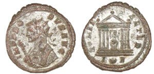 Probus - Aurélianus (277-280, Rome) - Temple