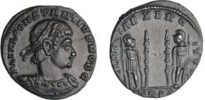 Constantin II - Nummus (Trèves)