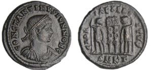 Constantin II - Nummus (Cysique)