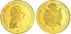 Italie - Francesco II D'Asburgo (1792-1800) - Lorena - Sovrana 1800 M (Milan)