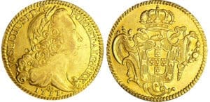 Brésil - José I (1750-1777) - Peça (6400 reis) 1777 (Rio de Janeiro)