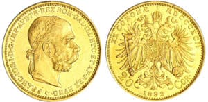 Autriche - François Joseph I (1848-1916) - 20 couronnes 1892