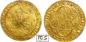 Pays-Bas - Hollande - Willem V de Beieren (1350-1389) - Cavalier d'or