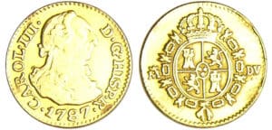 Espagne - Carlos III (1759-1788) - 1/2 escudo 1787 (Madrid)