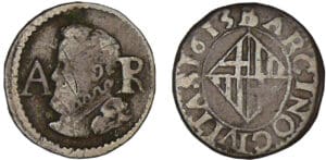 Espagne - Philippe III - Ardite 1613 (Barcelone)