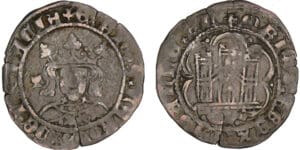 Espagne - Enrique IV roi de Castille et Léon - 1/4 real (Cuenca)
