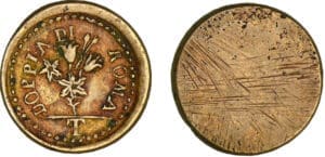 Italie - Poids monétaire du Doppia de Rome
