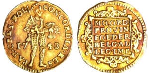 Pays-Bas - Hollande - Ducat 1743