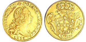 Portugal - José I (1750-1777) - 1/2 escudo 1751