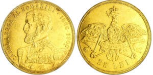 Roumanie - Carol I (1866-1914) - 25 lei 1906