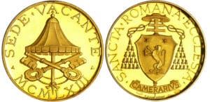 Italie - Vatican - Siège vacant (1963) - Médaille en or