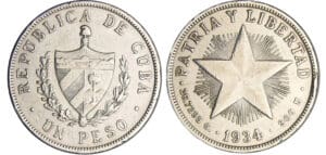 Cuba - Peso 1934
