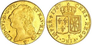 Louis XVI (1774-1792) - Louis d’or au buste nu - 1787 I (Limoges) 2ème sem