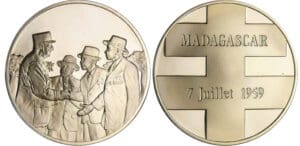 Madagascar - Visite de Charles De Gaulle 7 juillet 1959