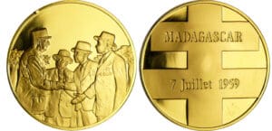 Madagascar - Visite de Charles De Gaulle 7 juillet 1959