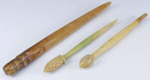 Romain - Ensemble de 3 stilets en os ou ivoire - 2ème- 4ème siècle ap. J.-C.