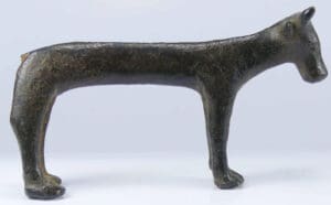 Etrusque - Statuette de bovin en bronze - 7ème siècle av. J.-C.