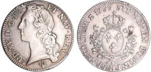 Louis XV (1715-1774) - Ecu au bandeau - 1765 H (La Rochelle)