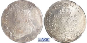 Louis XVI (1774-1792) - Ecu aux branches d’olivier - 1789 R (Orléans)