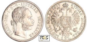 Autriche - Franz Joseph I (1848-1916) - Florin 1877 A