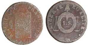 Convention (1792-1795) - Sol à la balance non daté (1794) - An II (Pau)