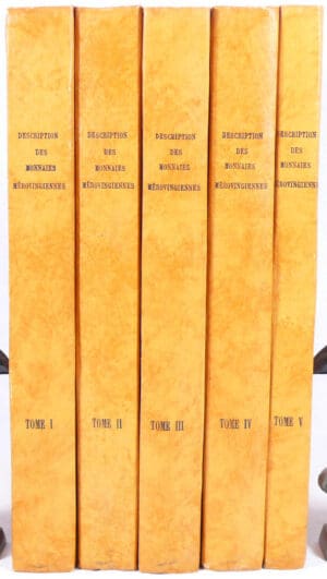 Description des monnaies mérovingiennes - A. De Belfort - 1894