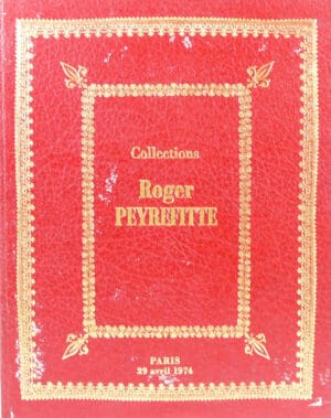 Catalogue de vente de la collection Peyrfitte - Vente Jean Vinchon - 1974