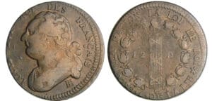 Constitution (1791-1792) - 12 deniers type FRANCAIS 1792 BB (Strasbourg)