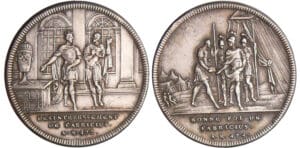 Jeton argent - Suisse/Allemagne - Bonne foi de Fabricius 1743 par Dassier