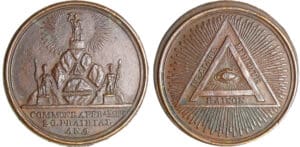 Convention (1792-1795) - Médaille - Le peuple Français reconnaît l'Être-suprême, An 2 (8 juin 1794)