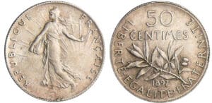 Troisième république (1871-1940) - 50 centimes Semeuse 1897