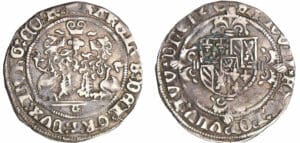 Brabant - Charles Le Téméraire - Double briquet 1475 (Anvers)