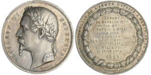 Napoléon III (1852-1870) - Médaille - Campagne d'Italie  1859