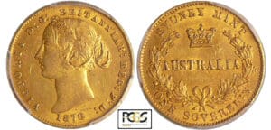 Australie - Victoria (1837-1901) - Souverain 1870 (Sydney)
