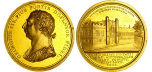 Grande Bretagne - George III (1760-1820) - Médaille en or 1808