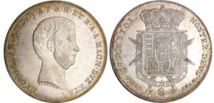 Italie - Toscan - Leopoldo II (1824-1859) - Francescone 1858 (Florence)