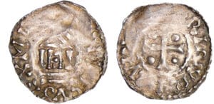 Lorraine - Evêché de Metz - Thierry II et Henri II - Denier