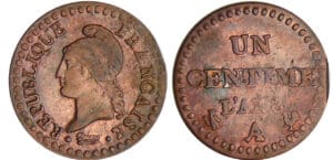 Bonaparte premier consul (1799-1804) - 1 centime Dupré An 8 A (Paris)
