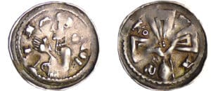 Lorraine - Evêché de Metz - Jean Ier d'Apremont - Denier